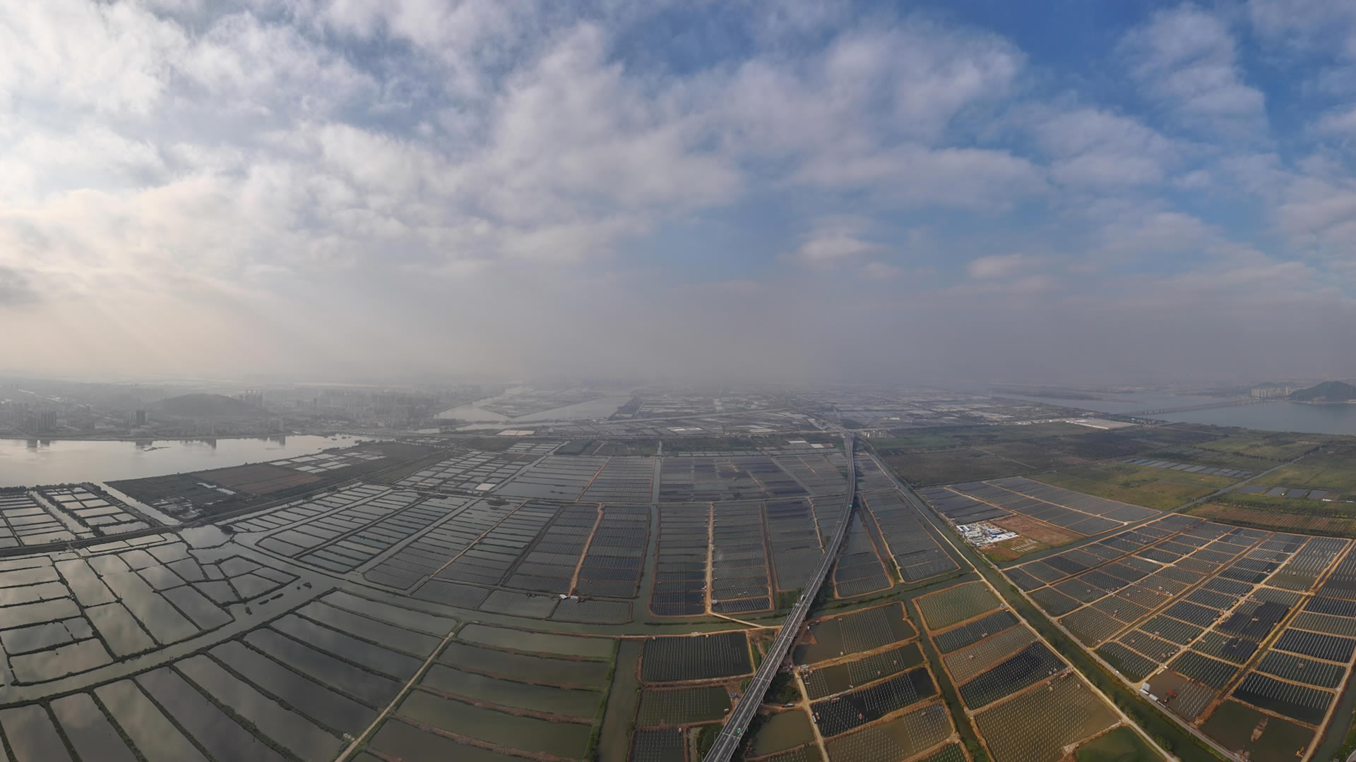 Aquavoltaics Gro?kraftwerk（Hezhou North, Zhuhai，，，China）